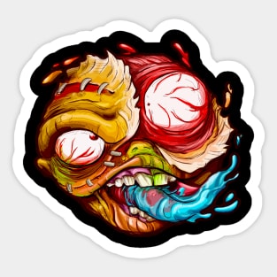 BatSh*t Balls! -Ferris Drooler- Sticker